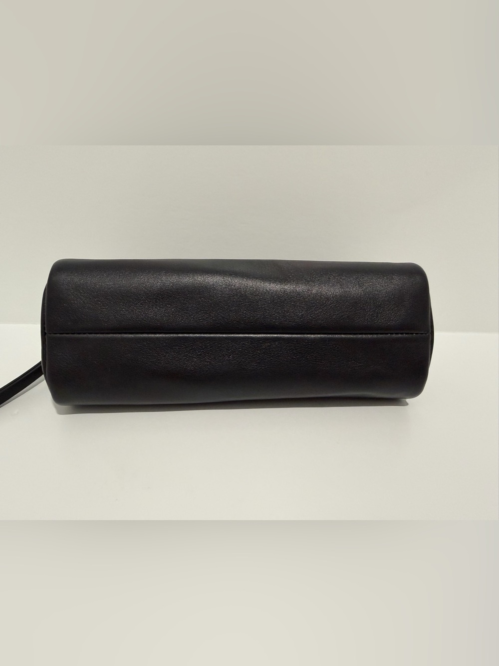 Madewell The Makeup Pouch in True Black Leather NY486 $68 - Picture 7 of 9
